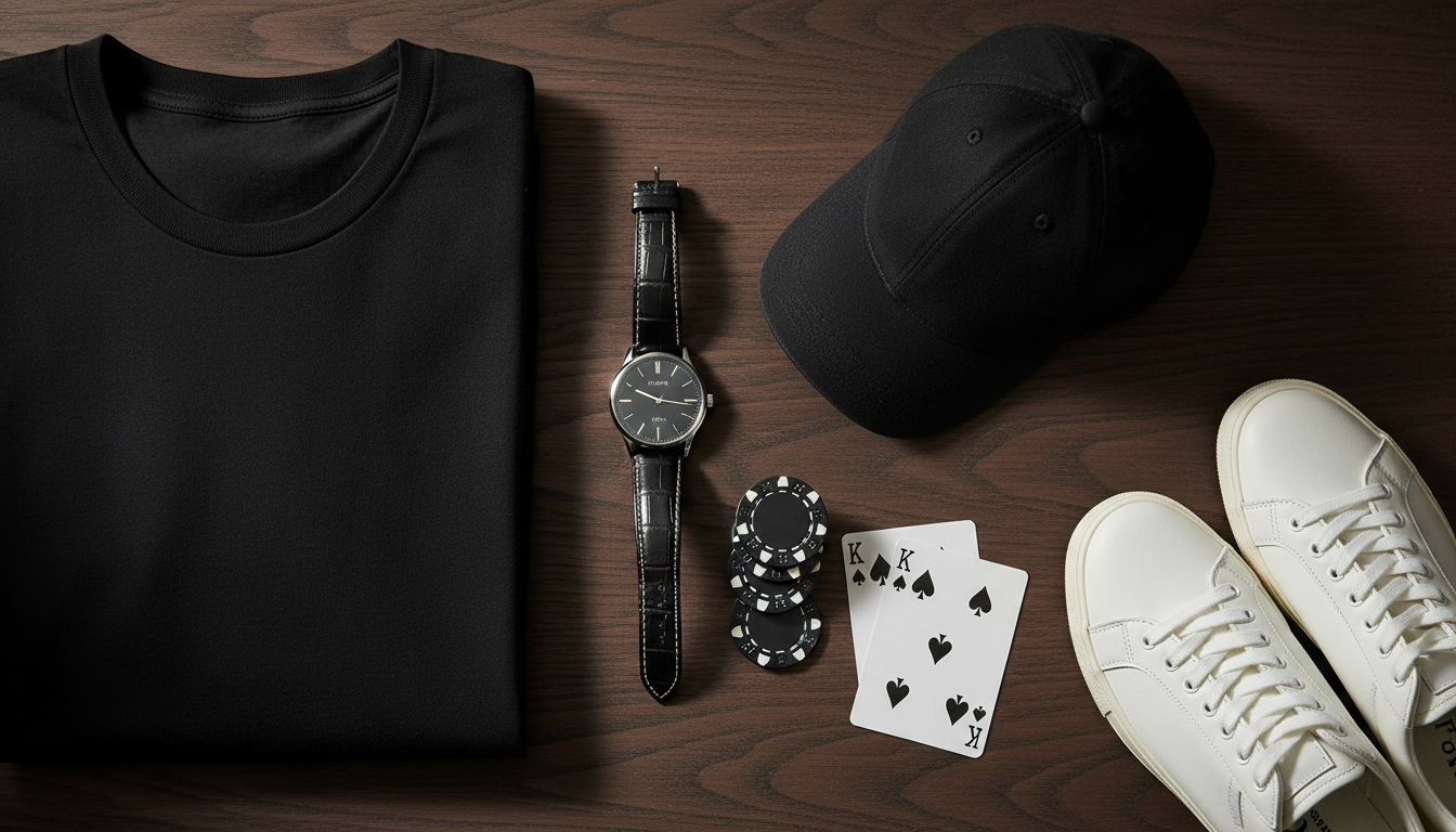 Le dress code du joueur de poker premium en 2026 — 7 pièces qui font signal | The Bluff Club — Le Mag
