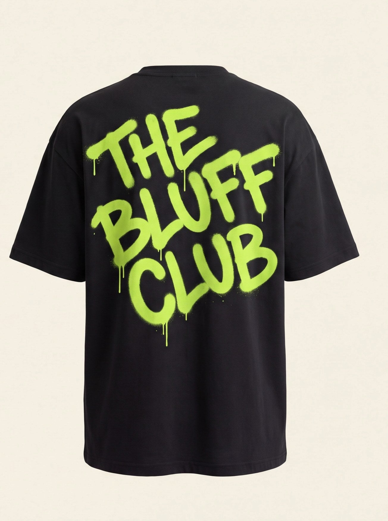 T-Shirt Graffiti Vert acide - dos