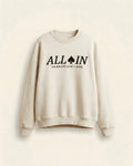 ALL IN · Sweat crewneck MAISON DE JEU