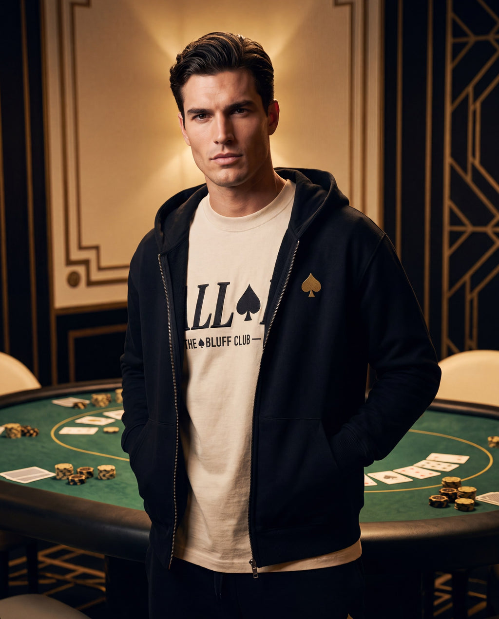 Maison de Jeu · Veste Collector + tee ALL IN