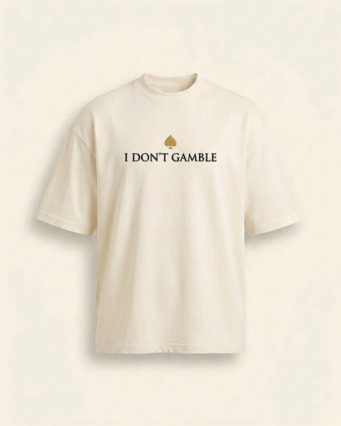 I PLAY POKER · T-shirt MAISON DE JEU