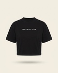 T-shirt Cropped Noir — packshot face