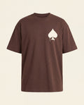 T-Shirt Graffiti Chocolat - face