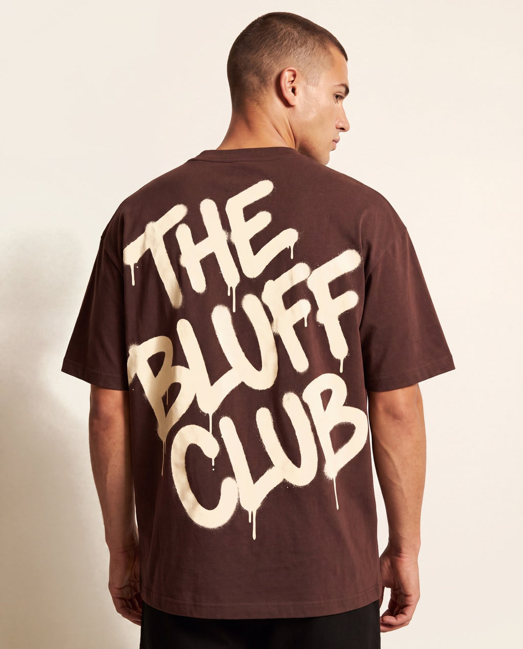 T-Shirt Graffiti Chocolat - studio dos homme