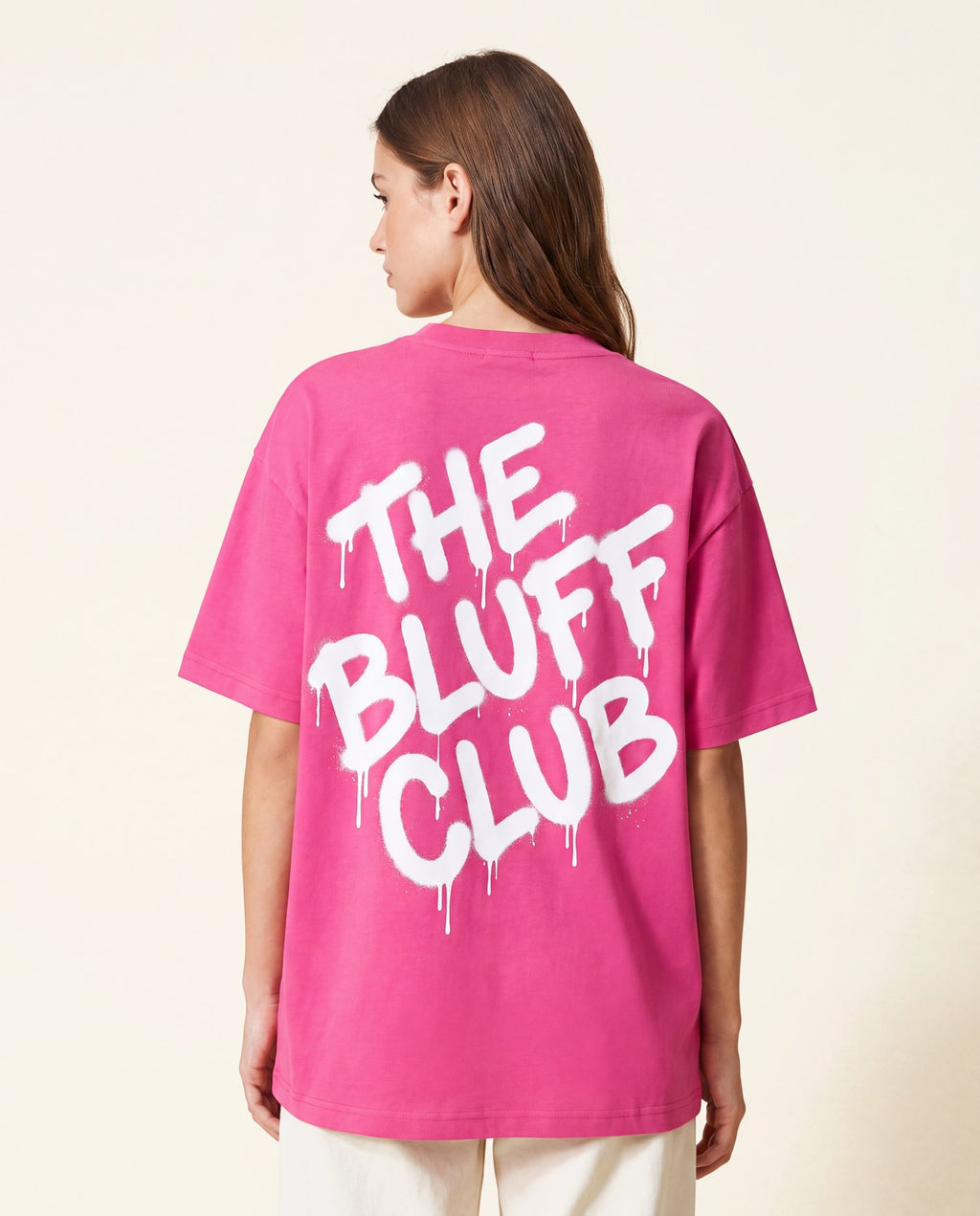 T-Shirt Graffiti Rosé - studio dos femme