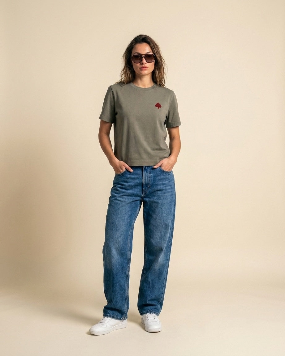 POKER QUEEN Vintage Olive