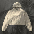 Hoodie Poker Cropped Femme - White Edition