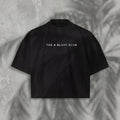 T-shirt Poker Cropped Femme - Black Edition