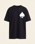 T-Shirt Graffiti Noir - face