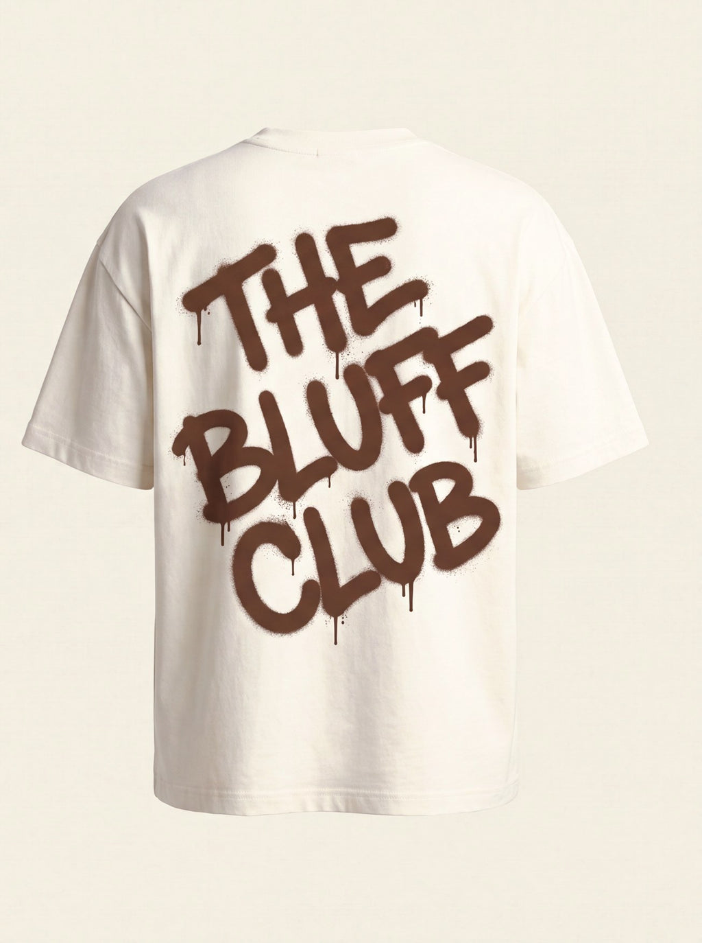 T-Shirt Graffiti Crème - dos
