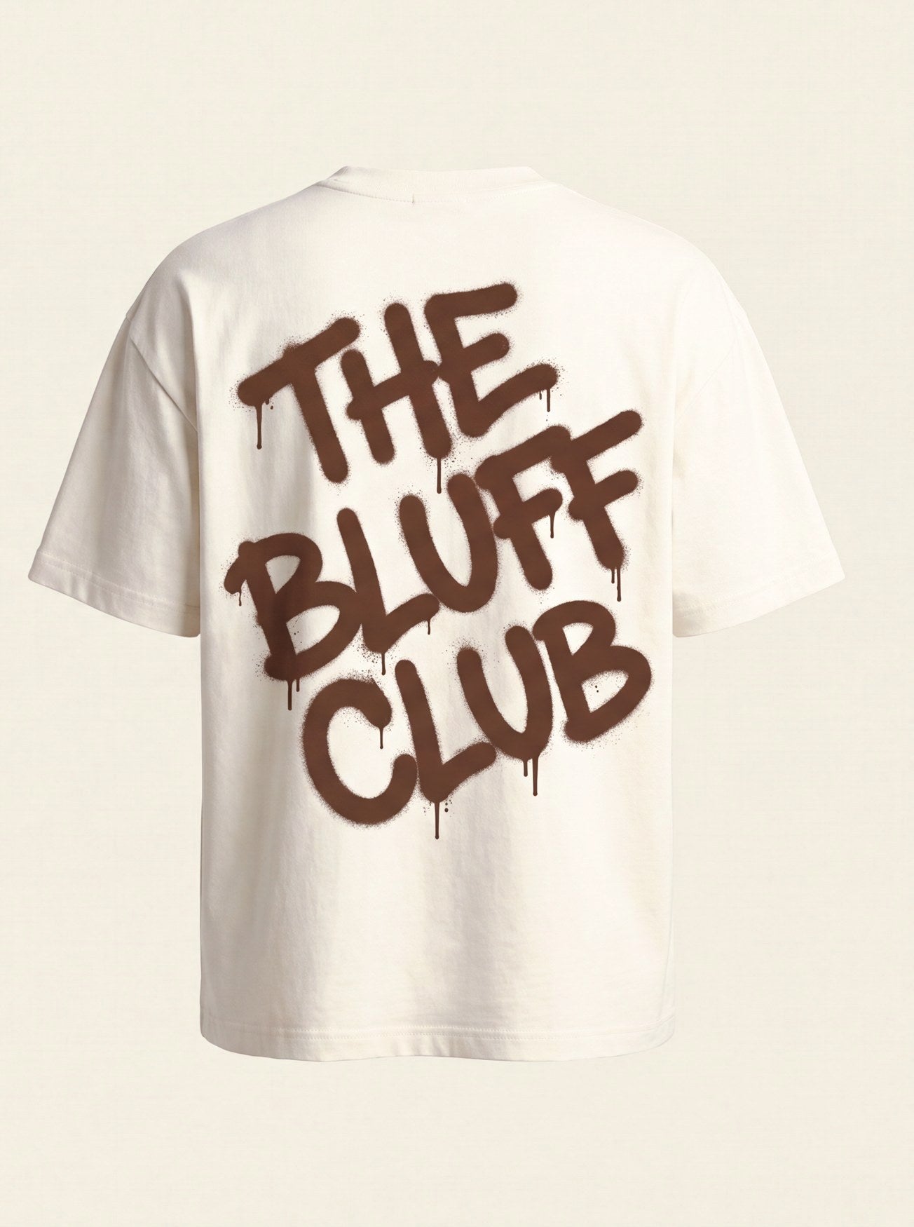 T-Shirt Graffiti Crème - dos