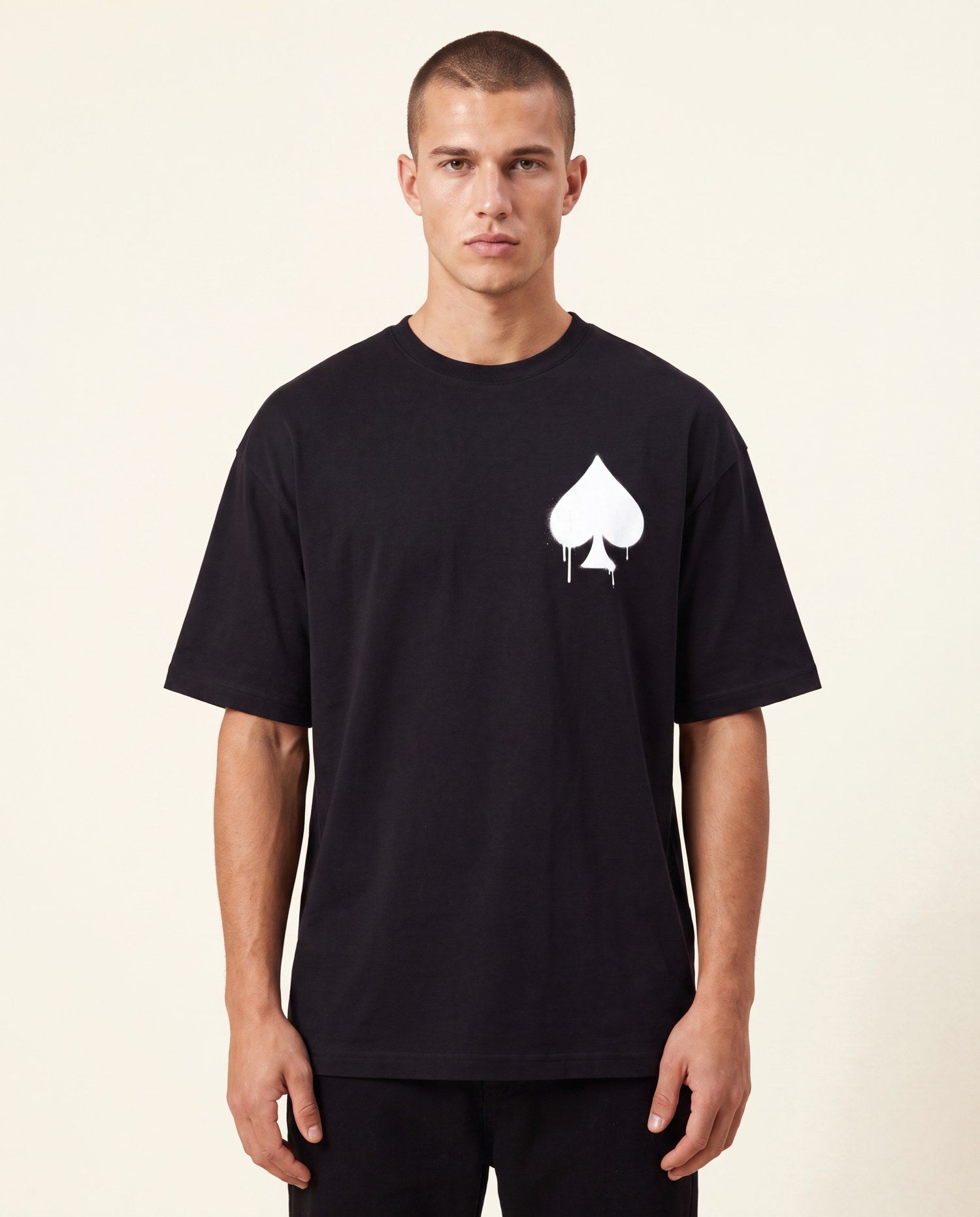 T-Shirt Graffiti Noir - studio homme