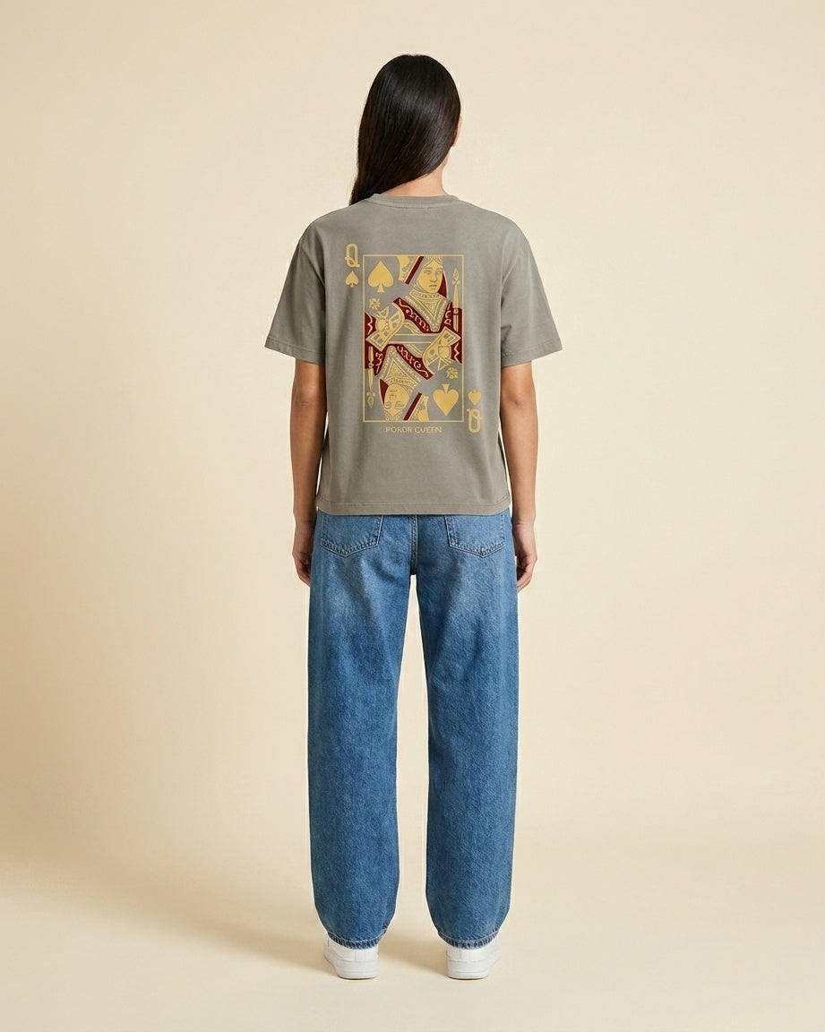POKER QUEEN Vintage Olive