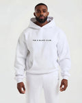 Hoodie Poker Oversized - White Edition 450gsm