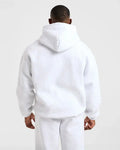 Hoodie Poker Oversized - White Edition 450gsm