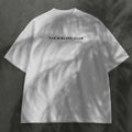 T-shirt Poker Oversized - White Edition