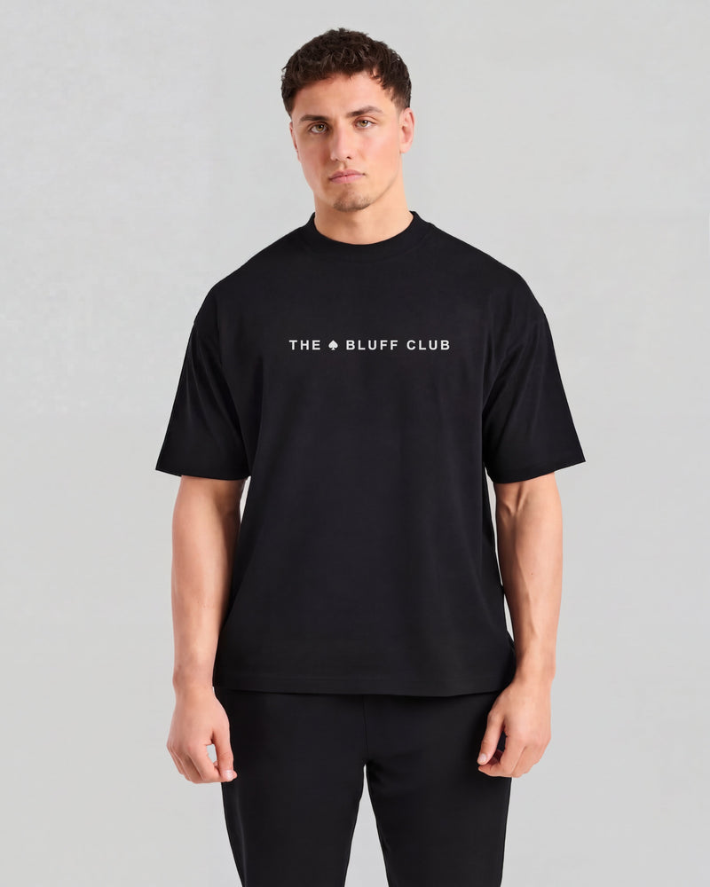 T-shirt Poker Oversized - Black Edition