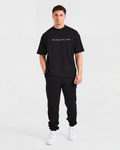 T-shirt Poker Oversized - Black Edition