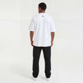 T-shirt Poker Oversized - White Edition