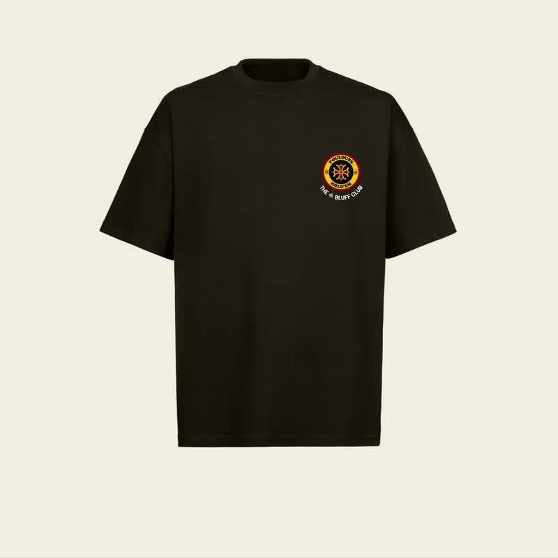 T-shirt noir Toulouse Hold'em Poker x The Bluff Club